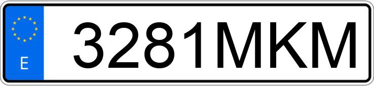 Numer rejestracyjny 3281MKM posiada KEEWAY RKF Numer rejestracyjny 3281MKM posiada KEEWAY RKF