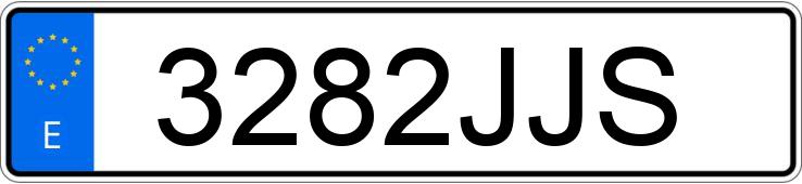 Die Registrierungsnummer 3282JJS hat DACIA SANDERO