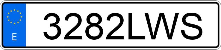 Numer rejestracyjny 3282LWS posiada MERCEDES M (166)