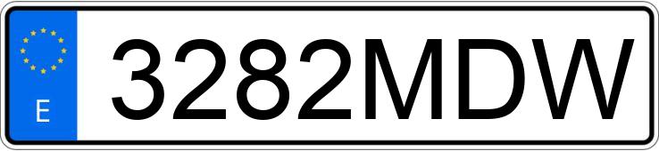 Numer rejestracyjny 3282MDW posiada VOLKSWAGEN T-CROSS