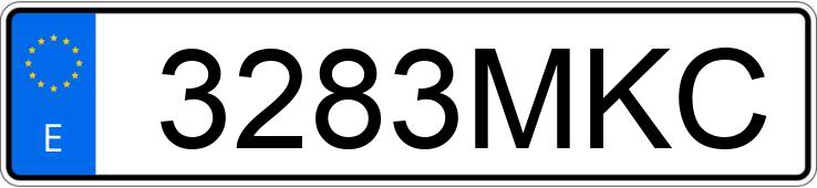 Numer rejestracyjny 3283MKC posiada RENAULT ARKANA