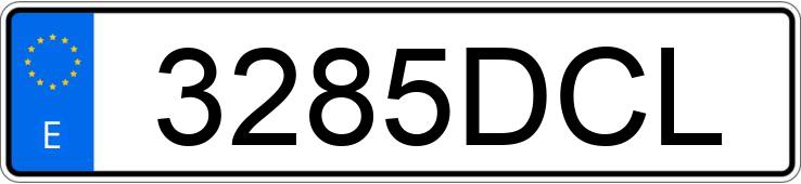 Numer rejestracyjny 3285DCL posiada SEAT CORDOBA