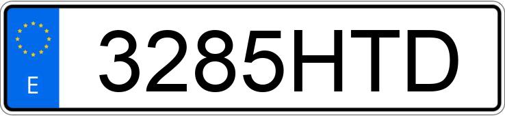 Il numero di registrazione 3285HTD ha AUDI A6
