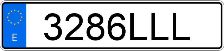 Numer rejestracyjny 3286LLL posiada MERCEDES A (177)