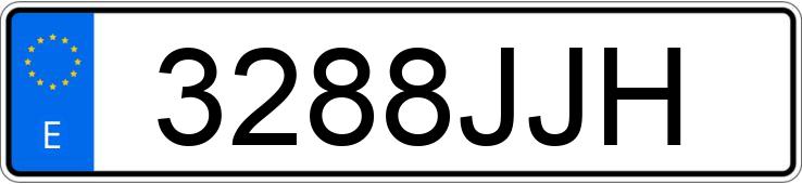 Numer rejestracyjny 3288JJH posiada PORSCHE 911 Numer rejestracyjny 3288JJH posiada PORSCHE 911