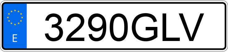 Il numero di registrazione 3290GLV ha FORD FOCUS