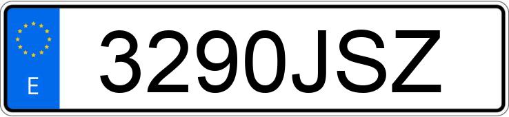 Numer rejestracyjny 3290JSZ posiada RENAULT KADJAR