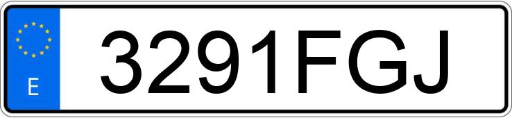 Numer rejestracyjny 3291FGJ posiada KIA SPORTAGE