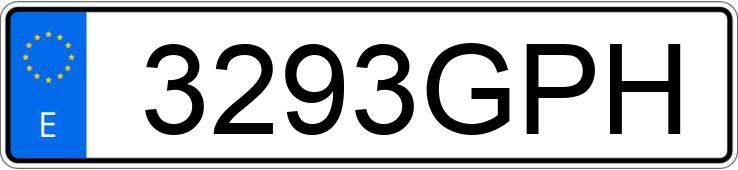 Numer rejestracyjny 3293GPH posiada AUDI A5