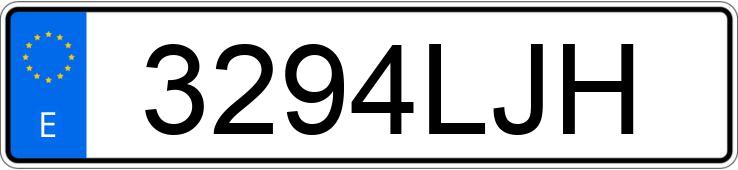 Numer rejestracyjny 3294LJH posiada KIA XCEED