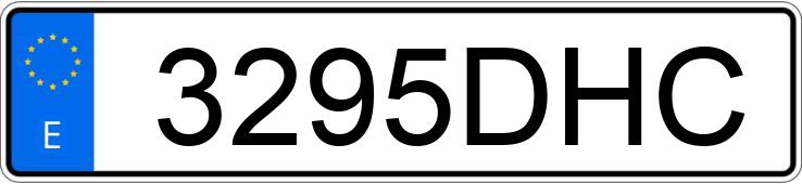 Numer rejestracyjny 3295DHC posiada BMW SERIE 5