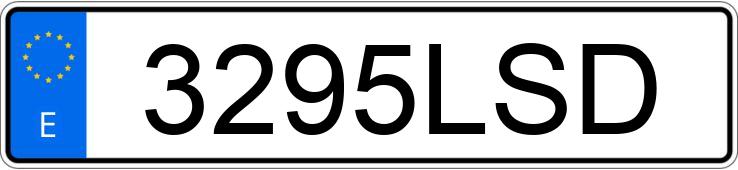 Numer rejestracyjny 3295LSD posiada TOYOTA C-HR Numer rejestracyjny 3295LSD posiada TOYOTA C-HR
