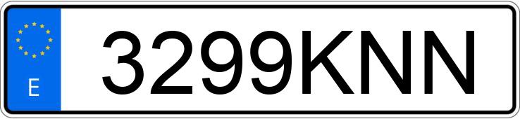 Numer rejestracyjny 3299KNN posiada YAMAHA DT 125 Numer rejestracyjny 3299KNN posiada YAMAHA DT 125
