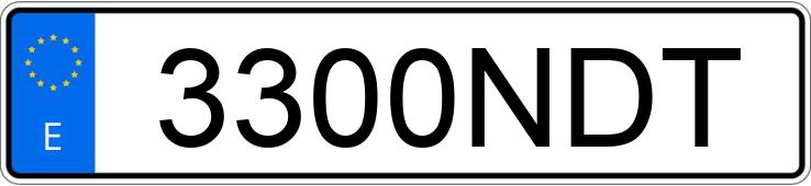 Numer rejestracyjny 3300NDT posiada TOYOTA COROLLA Numer rejestracyjny 3300NDT posiada TOYOTA COROLLA