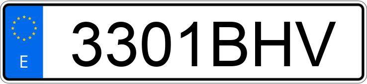 Numer rejestracyjny 3301BHV posiada FORD FOCUS Numer rejestracyjny 3301BHV posiada FORD FOCUS