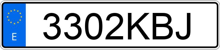 Numer rejestracyjny 3302KBJ posiada NISSAN NAVARA