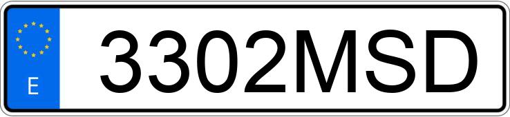 Numer rejestracyjny 3302MSD posiada FORD FIESTA Numer rejestracyjny 3302MSD posiada FORD FIESTA