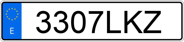 Numer rejestracyjny 3307LKZ posiada BMW SERIE 4 F32 420I PREMIERE EDITION