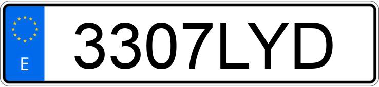 Numer rejestracyjny 3307LYD posiada BMW X6 Numer rejestracyjny 3307LYD posiada BMW X6