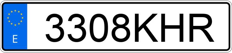 Numer rejestracyjny 3308KHR posiada AUDI Q3 Numer rejestracyjny 3308KHR posiada AUDI Q3