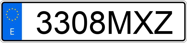 Numer rejestracyjny 3308MXZ posiada NISSAN QASHQAI