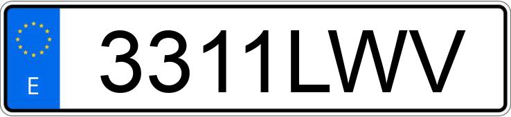 Numer rejestracyjny 3311LWV posiada OPEL CORSA Numer rejestracyjny 3311LWV posiada OPEL CORSA