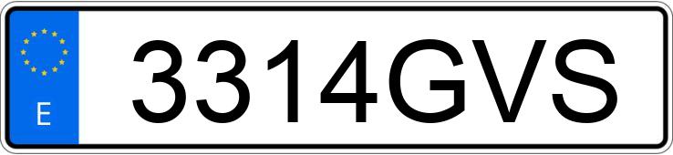Numer rejestracyjny 3314GVS posiada TOYOTA URBAN CRUISER Numer rejestracyjny 3314GVS posiada TOYOTA URBAN CRUISER