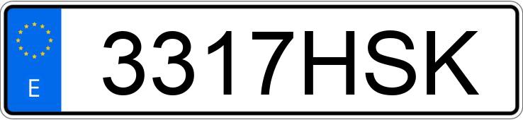 Numer rejestracyjny 3317HSK posiada TOYOTA AURIS Numer rejestracyjny 3317HSK posiada TOYOTA AURIS