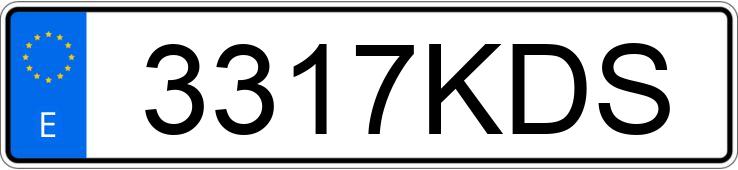 Numer rejestracyjny 3317KDS posiada FORD MONDEO Numer rejestracyjny 3317KDS posiada FORD MONDEO