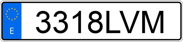 Numer rejestracyjny 3318LVM posiada MERCEDES B (247)