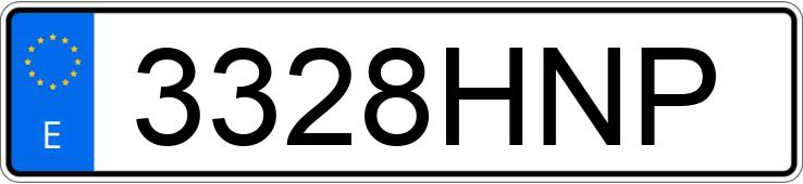 Numer rejestracyjny 3328HNP posiada BMW X3 Numer rejestracyjny 3328HNP posiada BMW X3