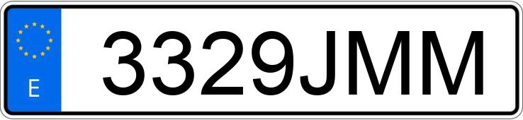 Numer rejestracyjny 3329JMM posiada PEUGEOT 208 Numer rejestracyjny 3329JMM posiada PEUGEOT 208