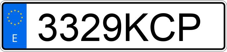 Numer rejestracyjny 3329KCP posiada HYUNDAI I20