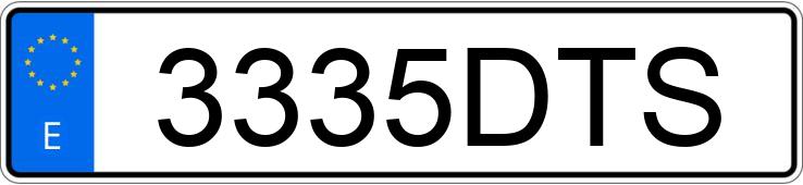 Numer rejestracyjny 3335DTS posiada OPEL ASTRA GTC Numer rejestracyjny 3335DTS posiada OPEL ASTRA GTC