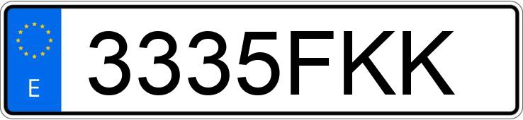 Numer rejestracyjny 3335FKK posiada FIAT STILO Numer rejestracyjny 3335FKK posiada FIAT STILO