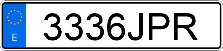 Numer rejestracyjny 3336JPR posiada HONDA CB 500 Numer rejestracyjny 3336JPR posiada HONDA CB 500