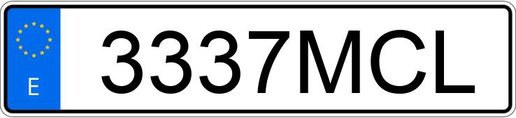 Numer rejestracyjny 3337MCL posiada FORD FOCUS Numer rejestracyjny 3337MCL posiada FORD FOCUS