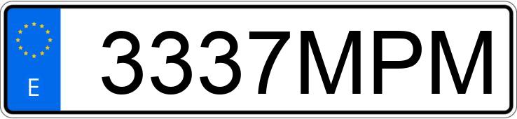 Numer rejestracyjny 3337MPM posiada TOYOTA YARIS Numer rejestracyjny 3337MPM posiada TOYOTA YARIS