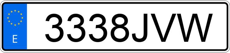 Numer rejestracyjny 3338JVW posiada RENAULT MEGANE Numer rejestracyjny 3338JVW posiada RENAULT MEGANE