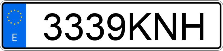 Numer rejestracyjny 3339KNH posiada OPEL MOKKA X