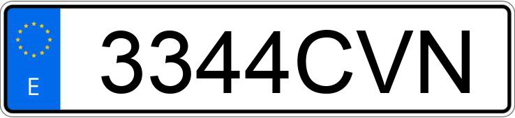 Numer rejestracyjny 3344CVN posiada MERCEDES ATEGO Numer rejestracyjny 3344CVN posiada MERCEDES ATEGO