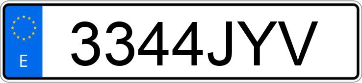 Registreringsnummer3344JYV har HYUNDAI IX 20