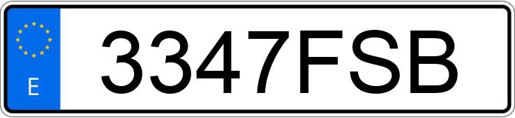 Numer rejestracyjny 3347FSB posiada ALFA ROMEO 159 Numer rejestracyjny 3347FSB posiada ALFA ROMEO 159