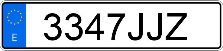 Numer rejestracyjny 3347JJZ posiada RENAULT CLIO Numer rejestracyjny 3347JJZ posiada RENAULT CLIO