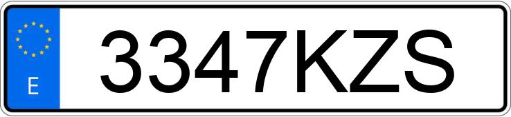 Numer rejestracyjny 3347KZS posiada CITROEN JUMPY Numer rejestracyjny 3347KZS posiada CITROEN JUMPY