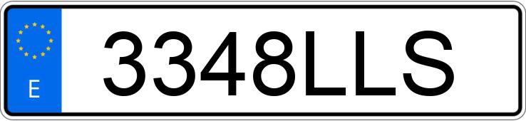 Numer rejestracyjny 3348LLS posiada FORD FOCUS