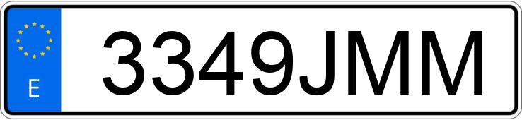 Die Registrierungsnummer 3349JMM hat RENAULT CLIO Die Registrierungsnummer 3349JMM hat RENAULT CLIO