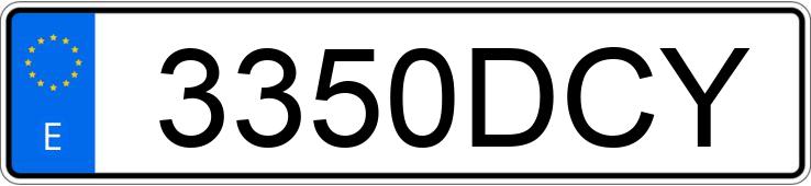 Numer rejestracyjny 3350DCY posiada VOLKSWAGEN TOUAREG Numer rejestracyjny 3350DCY posiada VOLKSWAGEN TOUAREG