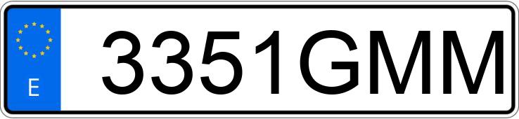 Numer rejestracyjny 3351GMM posiada NISSAN ATLEON