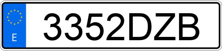 Numer rejestracyjny 3352DZB posiada PEUGEOT 407 Numer rejestracyjny 3352DZB posiada PEUGEOT 407